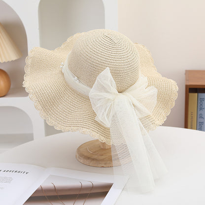 Elegant Big Brim Straw Sun Hat for Women Additional Image 1
