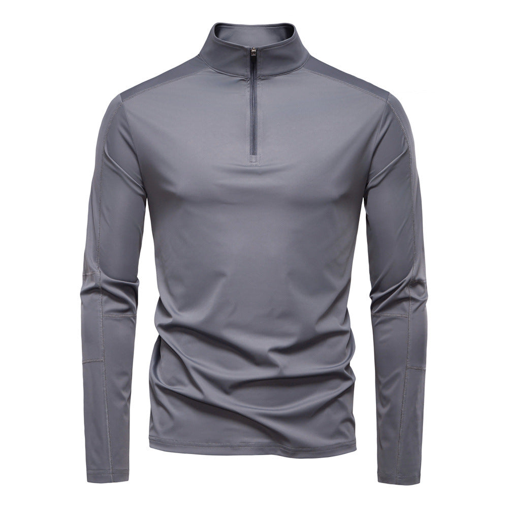 Men's UPF 100 Half-Zip Sun Shirt - Long Sleeve Additional Image 1