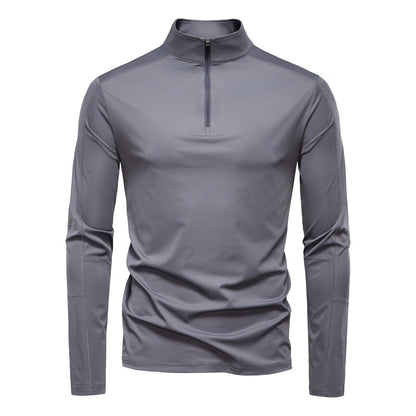 Men's UPF 100 Half-Zip Sun Shirt - Long Sleeve Additional Image 1