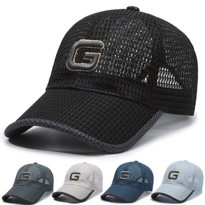 Trendy Embroidered G Baseball Cap for Sun Protection Additional Image 1