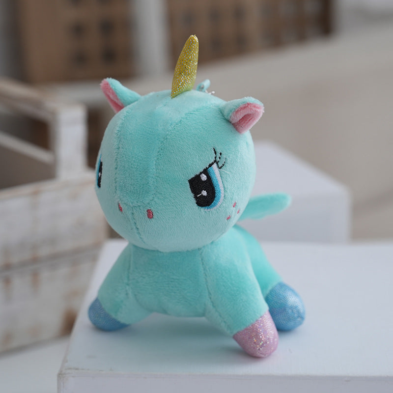 Cute Unicorn Keychain Plush Toy - Small Gift Doll Additional Image 1