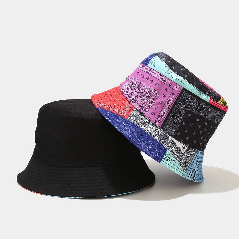 Cashew Flower Reversible Bucket Hat - Sun Protection Additional Image 1