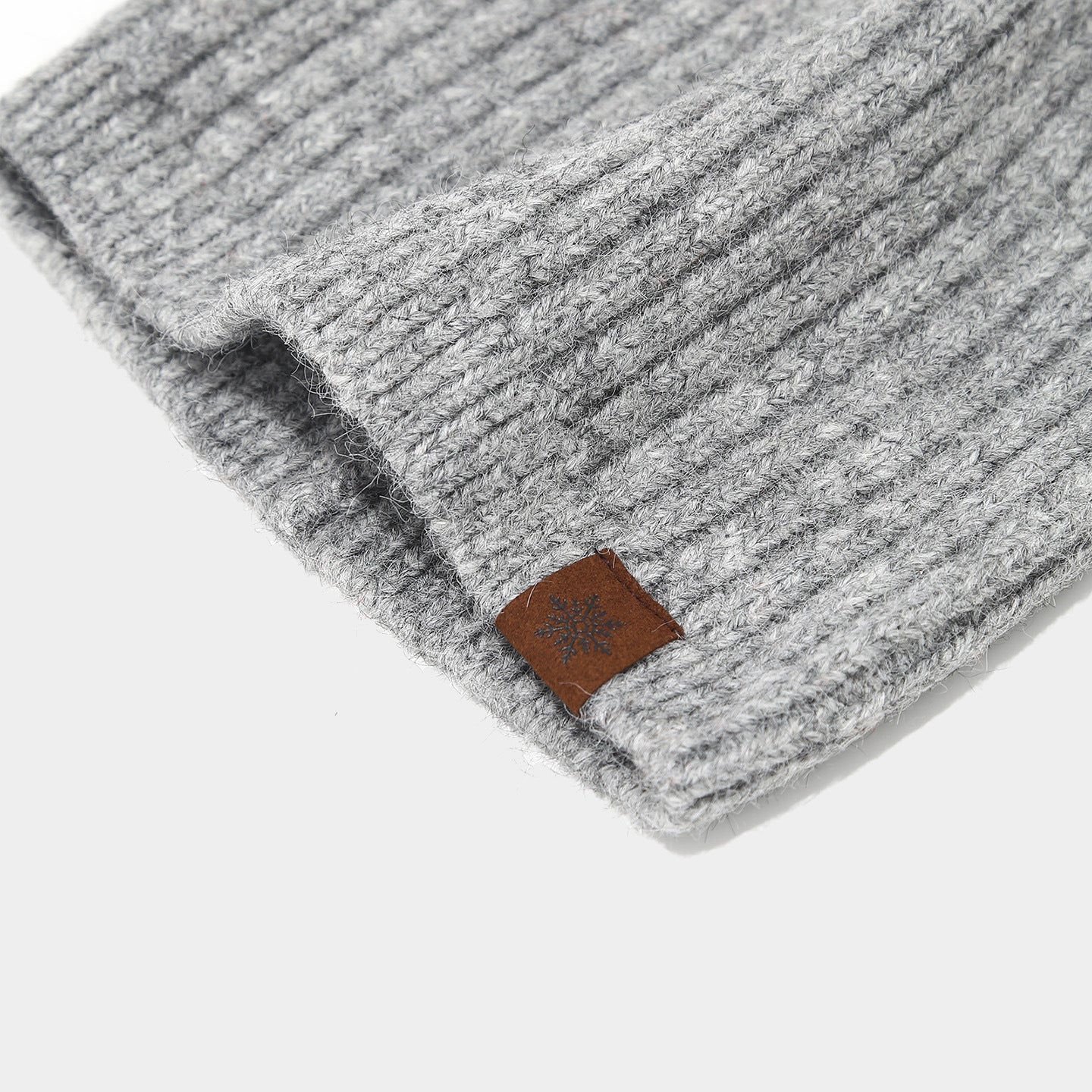 Chic Striped Wool Blend Beanie - Cozy Winter Hat Additional Image 1