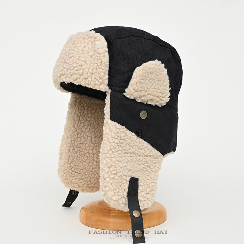 Warm Lei Feng Hat: Cozy Winter Ear Protection Additional Image 1