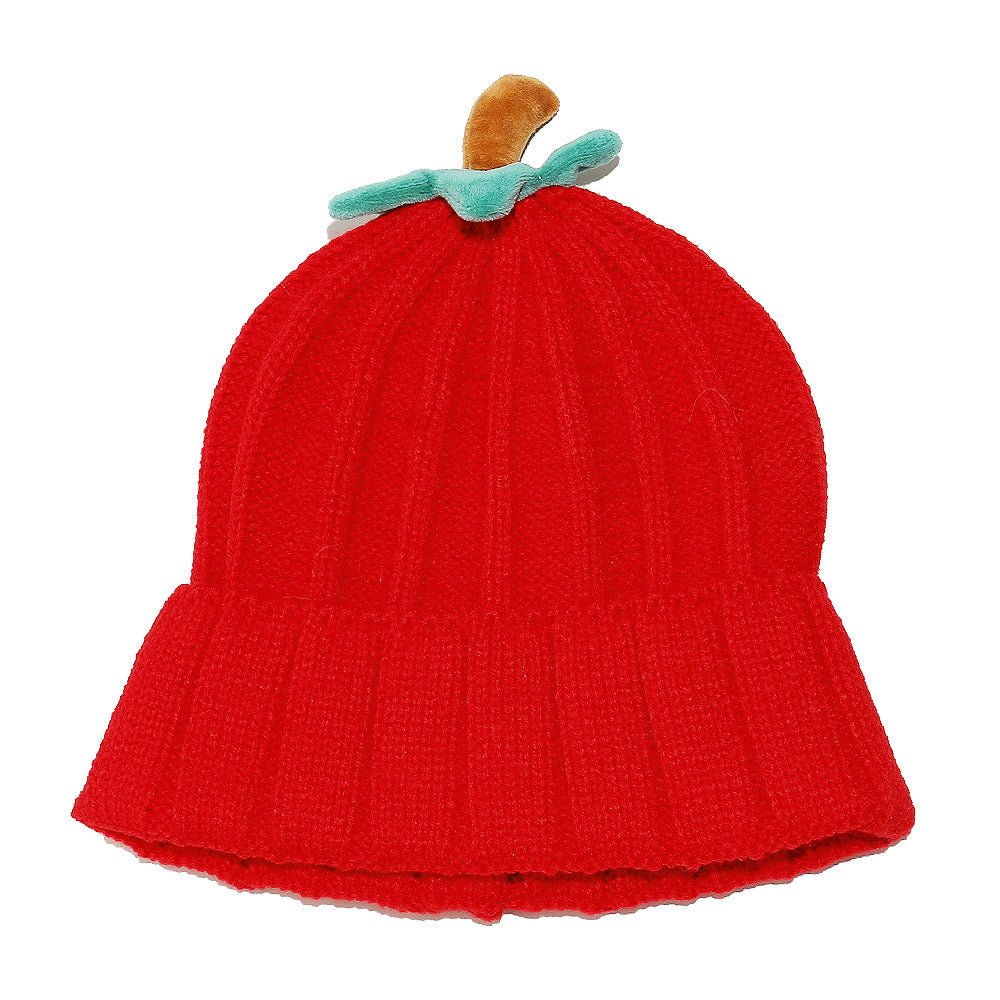 Cozy Knit Pumpkin Beanie - Autumn Style Additional Image 1