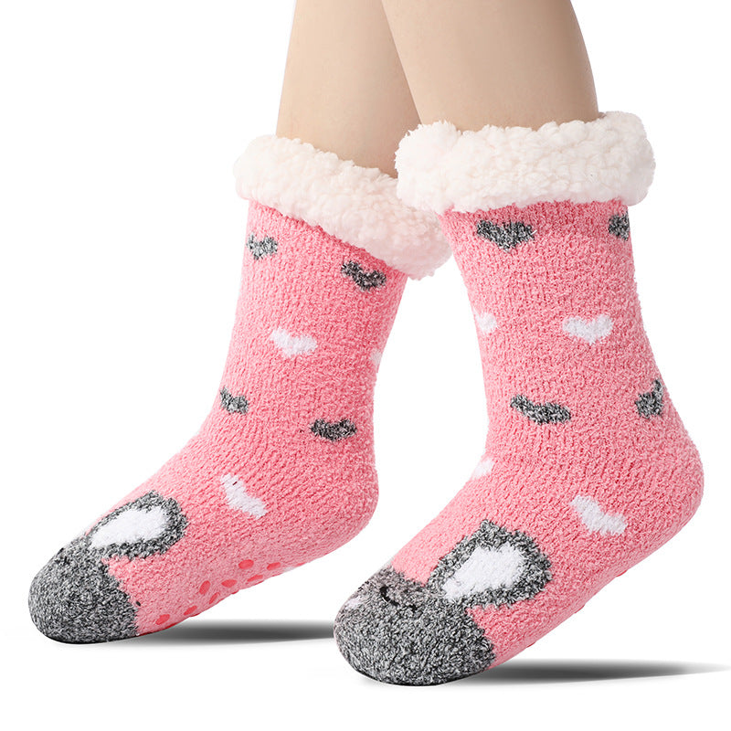 Cozy Christmas Non-Slip Slipper Socks Additional Image 1