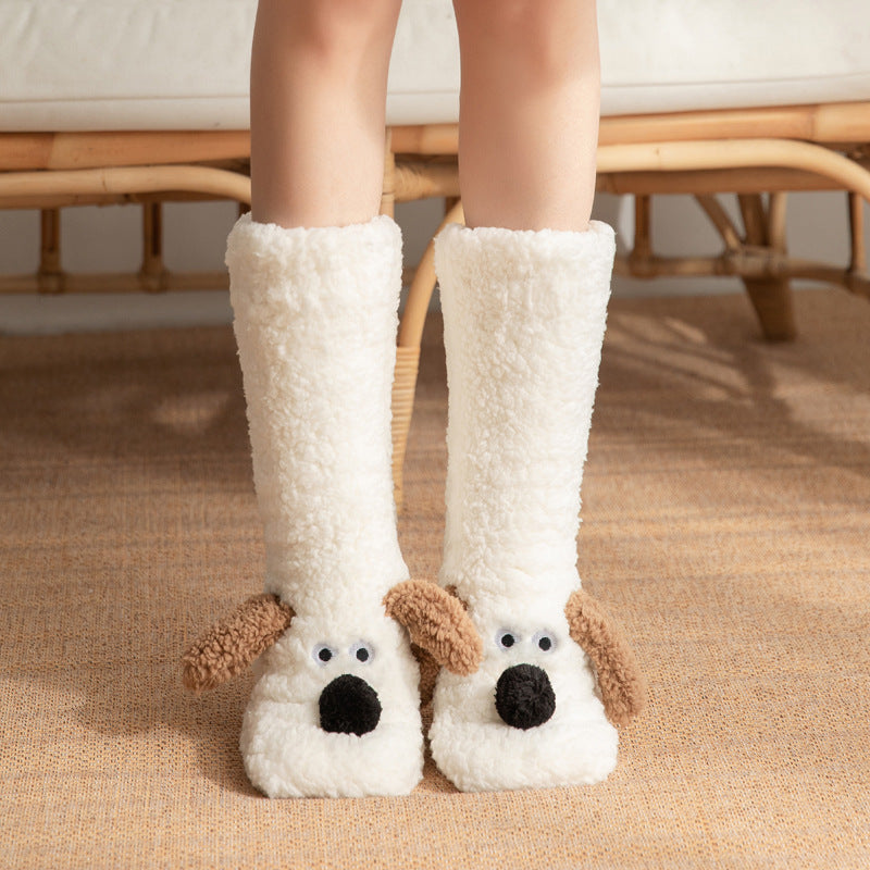 Cozy Fleece Snow Socks for Adults - Non-Slip & Warm Additional Image 1