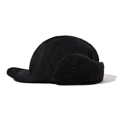 Corduroy Baseball Cap with Plush Ear Flaps Additional Image 1