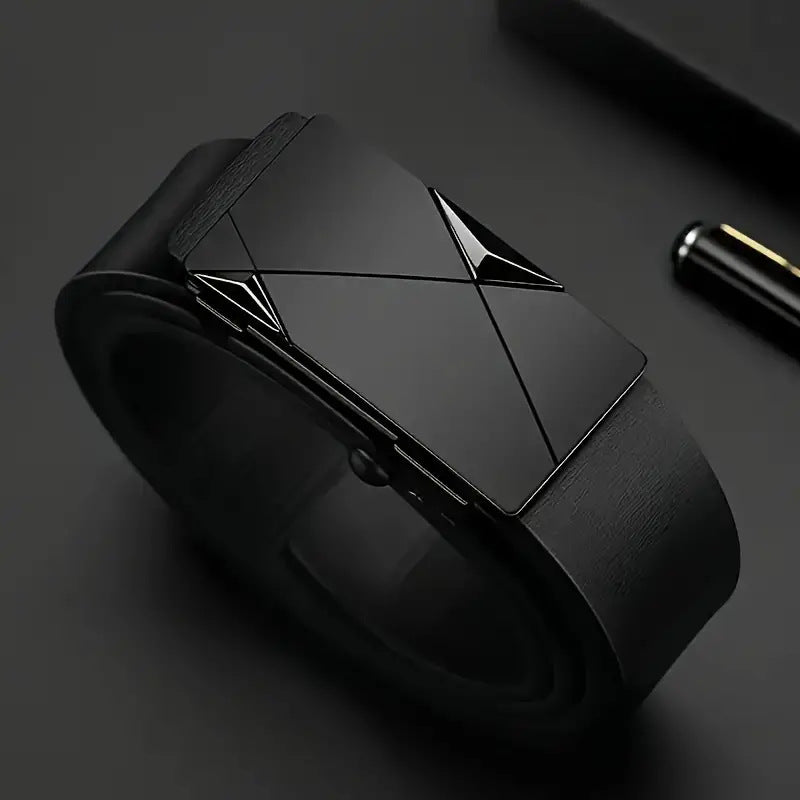 Men's Automatic Buckle Belt: Smart Casual & Business Style Additional Image 1