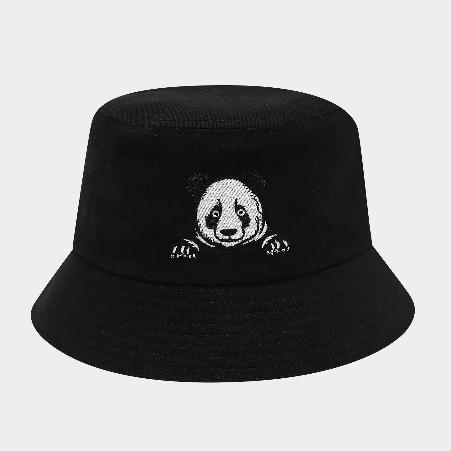 Giant Panda Embroidered Fisherman Hat Additional Image 1