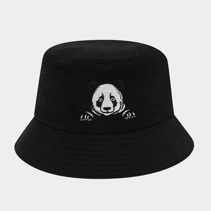 Giant Panda Embroidered Fisherman Hat Additional Image 1