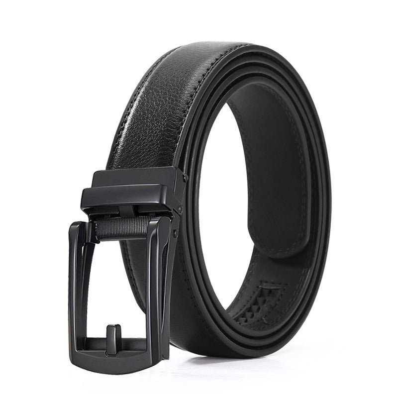 Men's Reversible Leather Belt - Black & Brown Additional Image 1