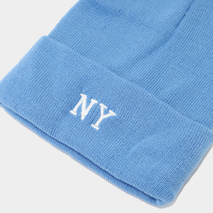 NY Embroidered Knit Beanie - Warm Winter Hat Additional Image 1