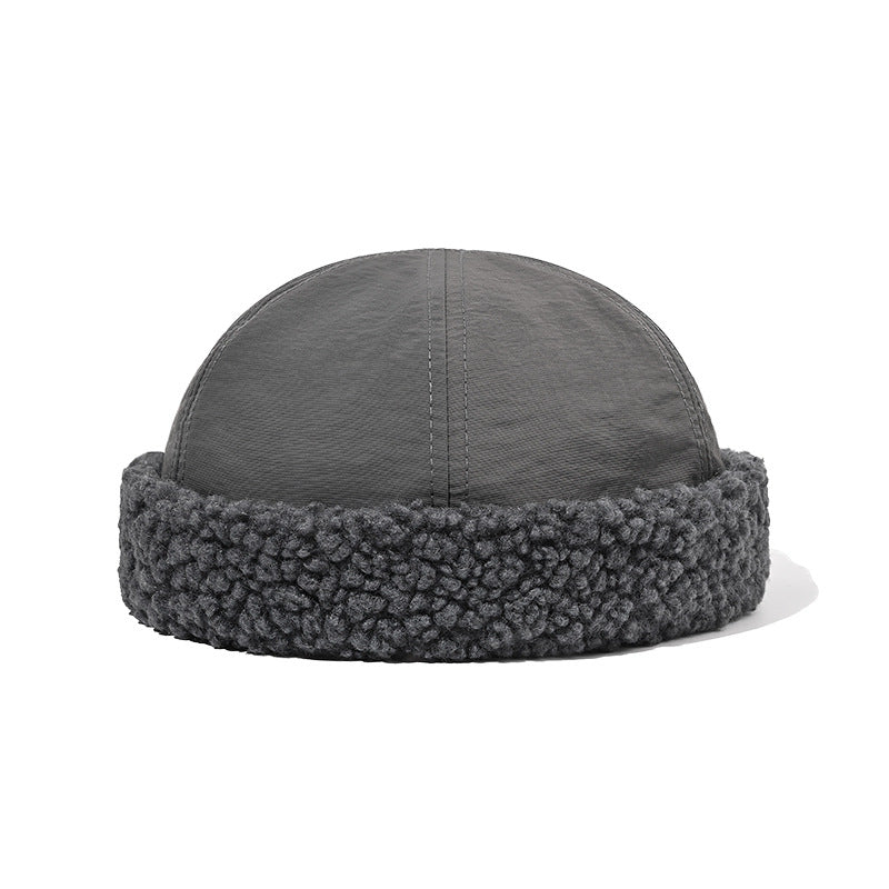 Japanese Quilted Lamb Fleece Hat - All-Season Comfort Additional Image 2