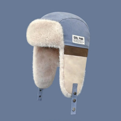 Warm Plush Lei Feng Hat - Korean Style Winter Ski Hat Additional Image 2