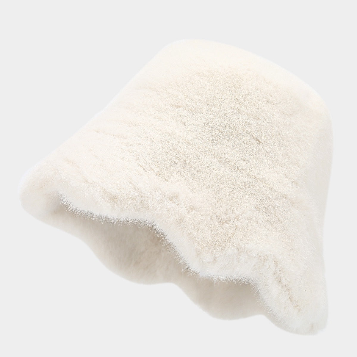 Cozy Faux Fur Bucket Hat - Warm Winter Style Additional Image 2