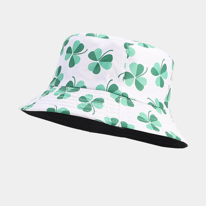 Reversible Clover Bucket Hat - Chic Sun Protection Additional Image 2