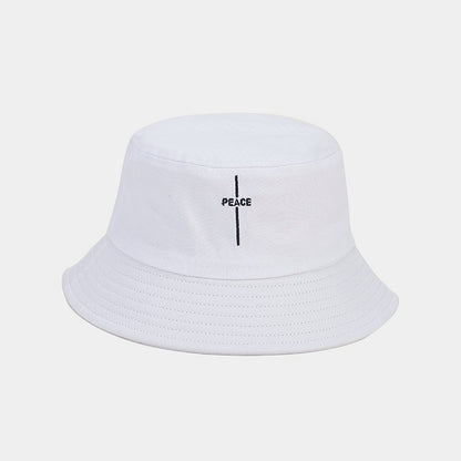 Retro Peace Embroidered Fisherman Hat Additional Image 2