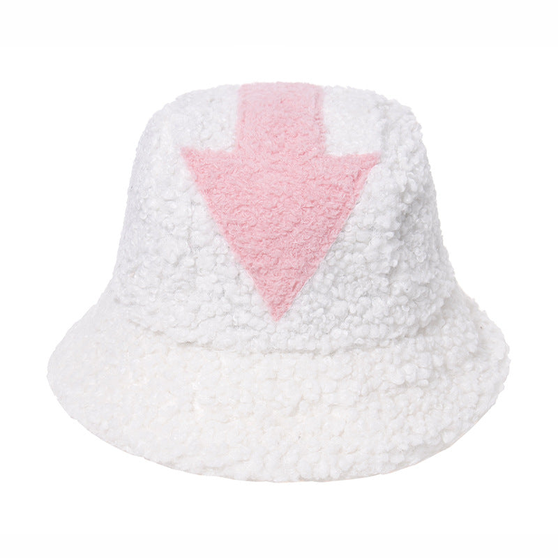 Teddy Velvet Arrow Bucket Hat - Cozy Street Style Additional Image 2