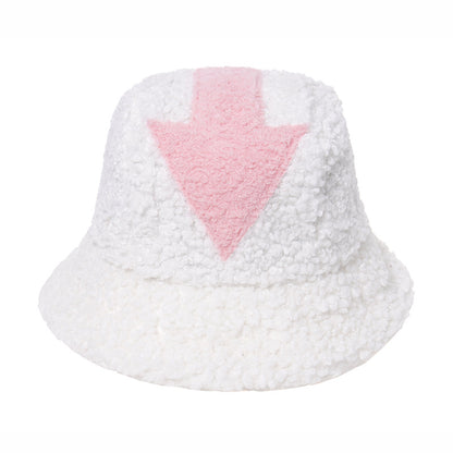 Teddy Velvet Arrow Bucket Hat - Cozy Street Style Additional Image 2