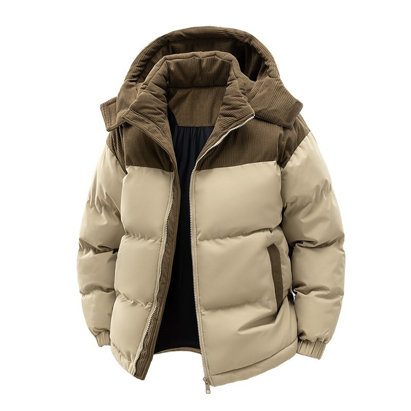 Men's Fleece-Lined Winter Jacket - Warm & Stylish Additional Image 2