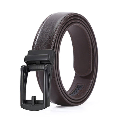 Men's Reversible Leather Belt - Black & Brown Additional Image 2