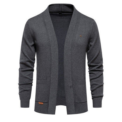 Men's Casual Autumn Cardigan Sweater Additional Image 2