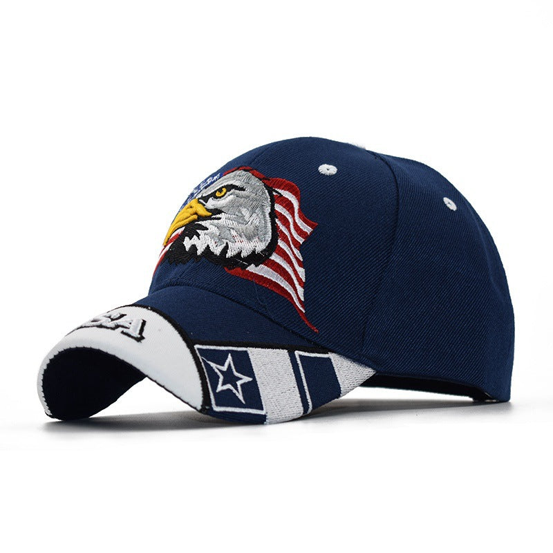 USA Eagle Camo Baseball Cap: Patriotic Pride Additional Image 2