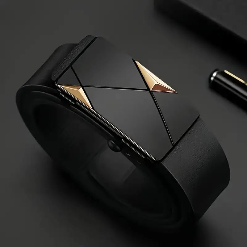 Men's Automatic Buckle Belt: Smart Casual & Business Style Additional Image 2