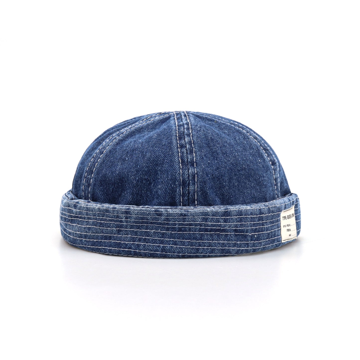 Retro Denim Landlord Cap - Vintage Japanese & American Style Additional Image 2