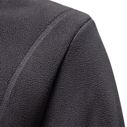 Men's Polar Fleece Hoodie: Ultimate Winter Warmth Additional Image 2