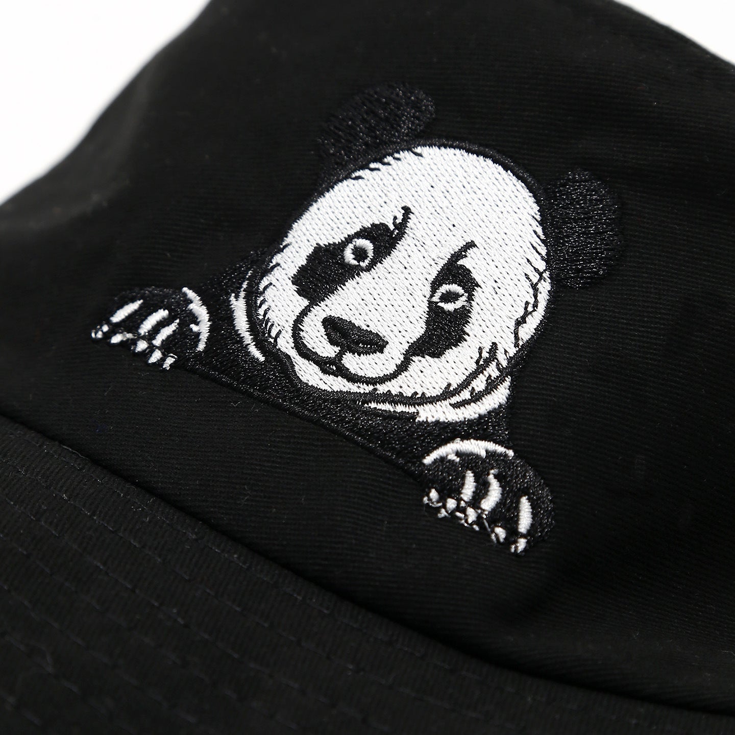 Giant Panda Embroidered Fisherman Hat Additional Image 2