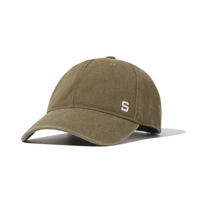 Washed Canvas Baseball Cap - Embroidered Casual Style Additional Image 2