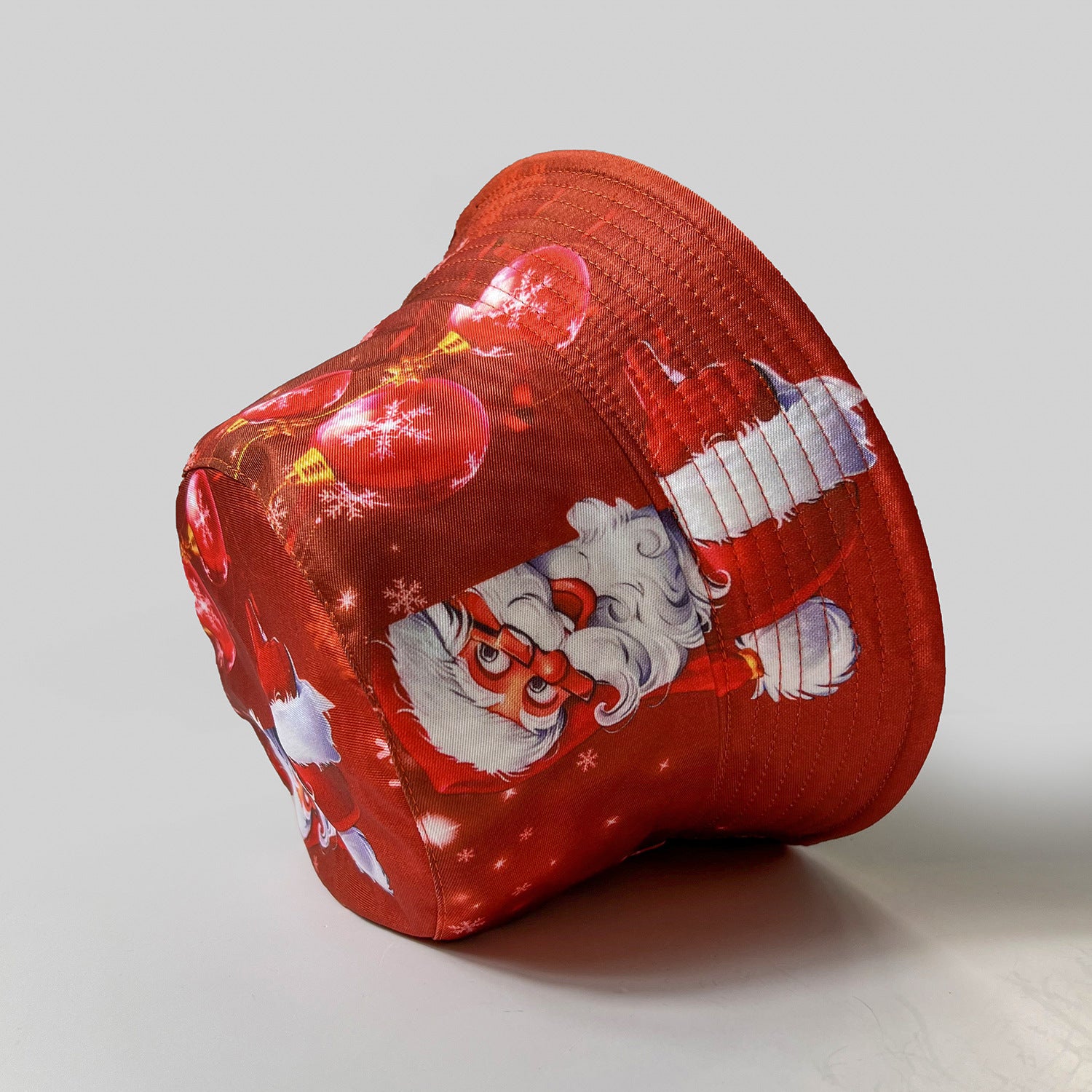 Festive Santa Claus Fisherman Hat - Unisex Holiday Style Additional Image 2