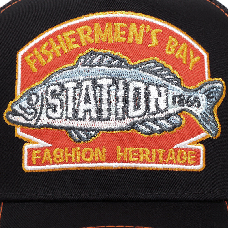 Stylish Vintage Mesh Baseball Cap for Outdoor Adventures Additional Image 2