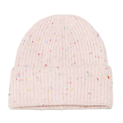 Cozy Multicolor Knit Beanie - Vibrant & Warm Additional Image 2