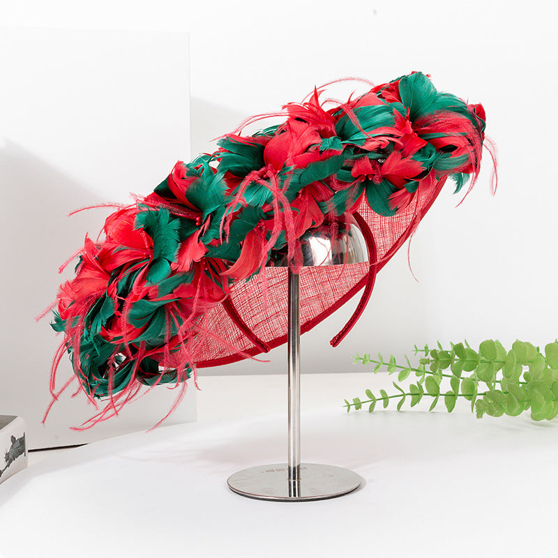 Stylish Red Vintage Philippines Hat for Parties Additional Image 2