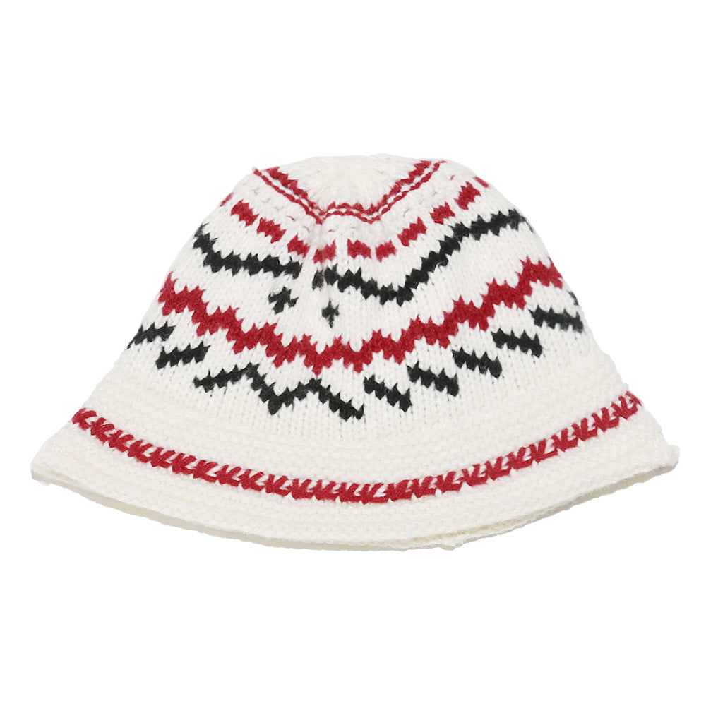 Bohemian Fair Isle Earflap Beanie - Cozy Knit Hat Additional Image 2
