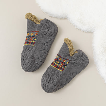 Cozy Fleece-Lined Winter Floor Socks for Women Additional Image 2