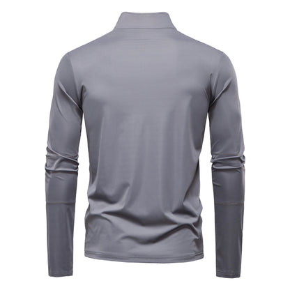 Men's UPF 100 Half-Zip Sun Shirt - Long Sleeve Additional Image 2