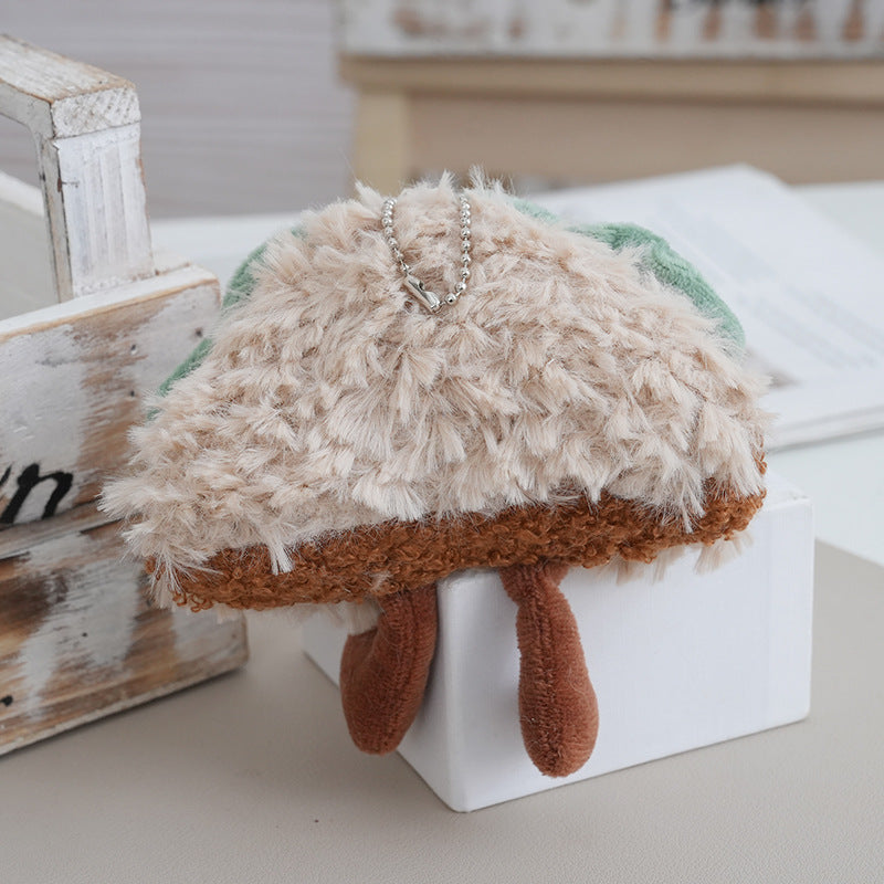 Cute Sandwich Plush Keychain | Taco Bag Charm Additional Image 2