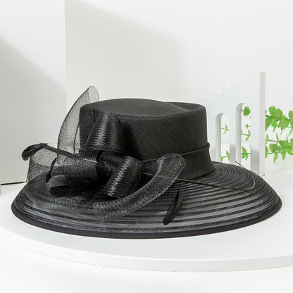 Elegant Vintage Wide Brim Sun Hat for Women Additional Image 2