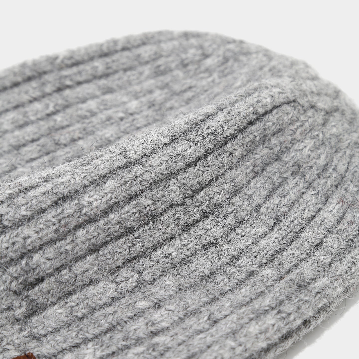 Chic Striped Wool Blend Beanie - Cozy Winter Hat Additional Image 2