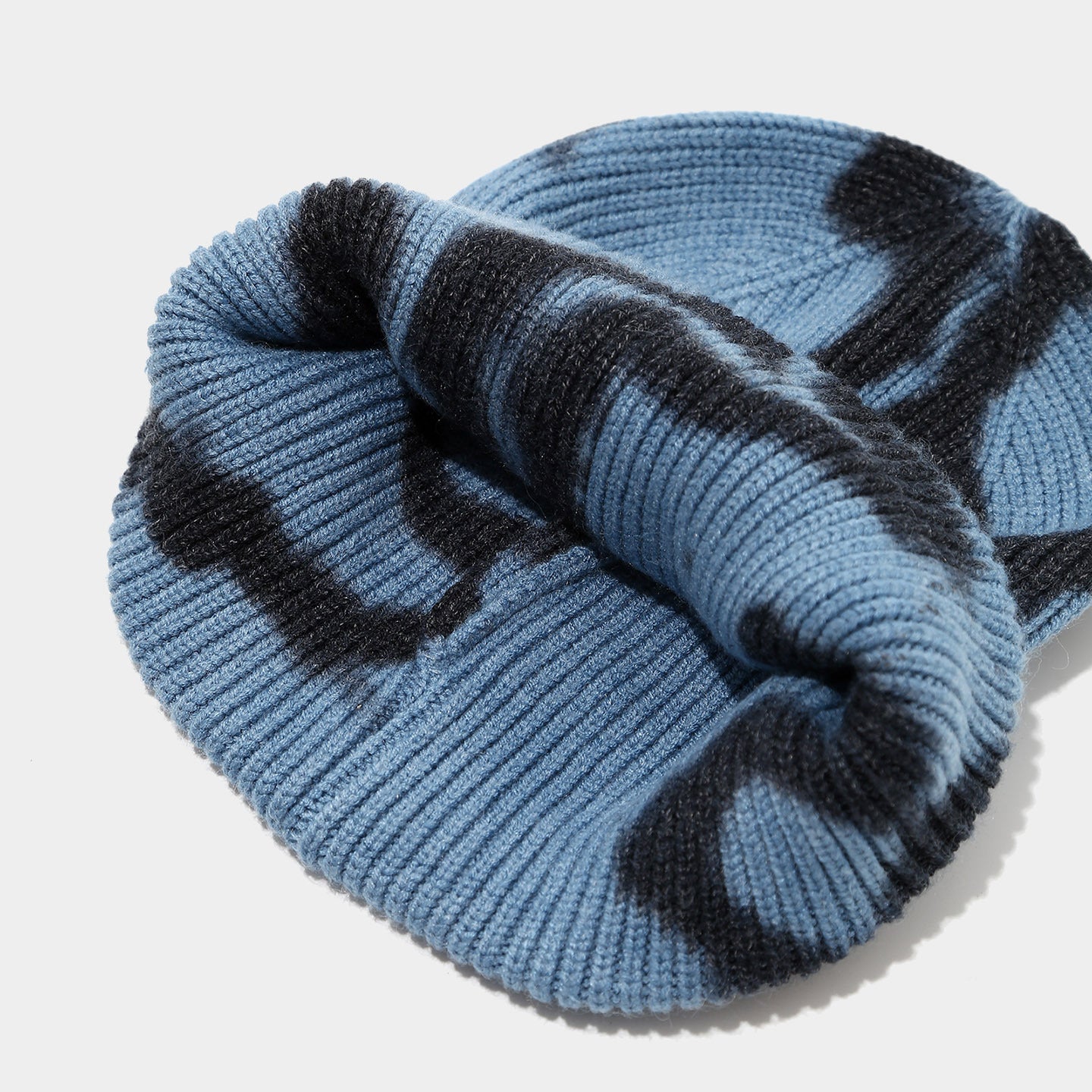 Tie-Dye Knit Beanie: Boho Winter Hat for Cozy Style Additional Image 2