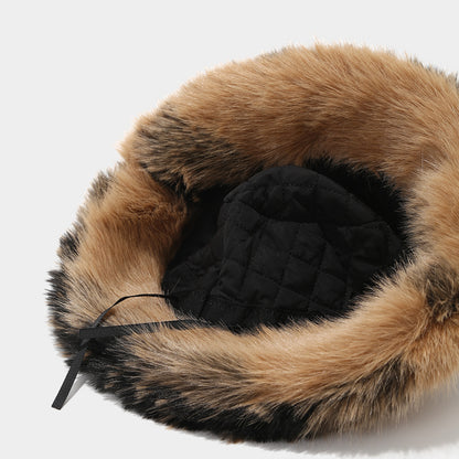 Plush Fisherman Hat: Cozy Winter Basin Cap Additional Image 3
