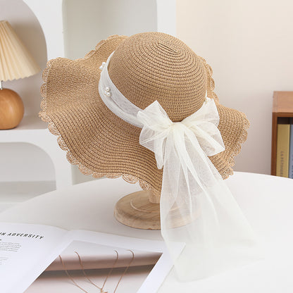 Elegant Big Brim Straw Sun Hat for Women Additional Image 3