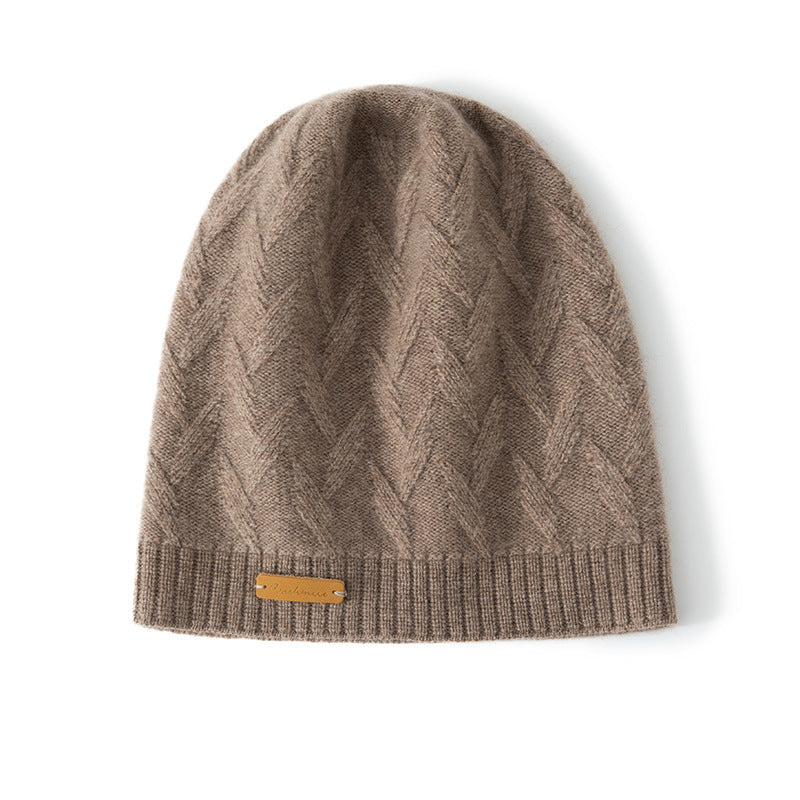 Soft Cashmere Beanie: Luxurious Winter Warmth Additional Image 3