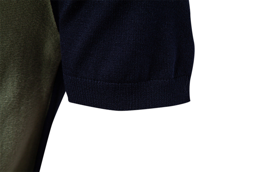 Men's Striped Knit Polo Shirt - Summer 2025 Additional Image 3