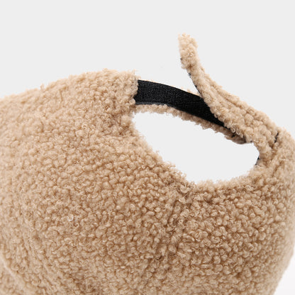 NYC Letter Lambswool Baseball Cap - Winter Warm & Trendy Additional Image 3