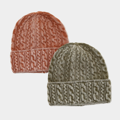 Warm Twist Knit Beanie - Cozy Unisex Winter Hat Additional Image 3